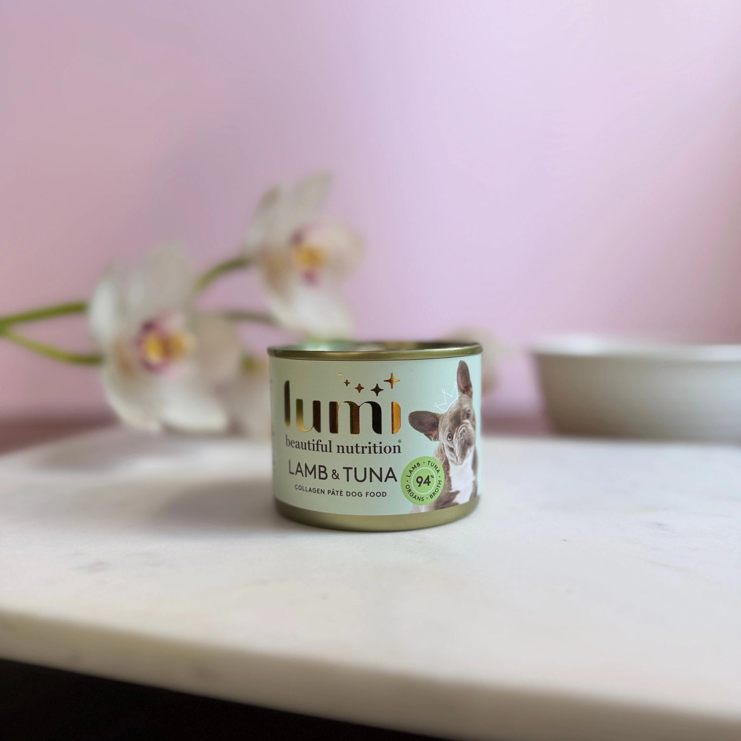 Lumi Lamb & Tuna Collagen Pâté Dog Food 12 × 180g